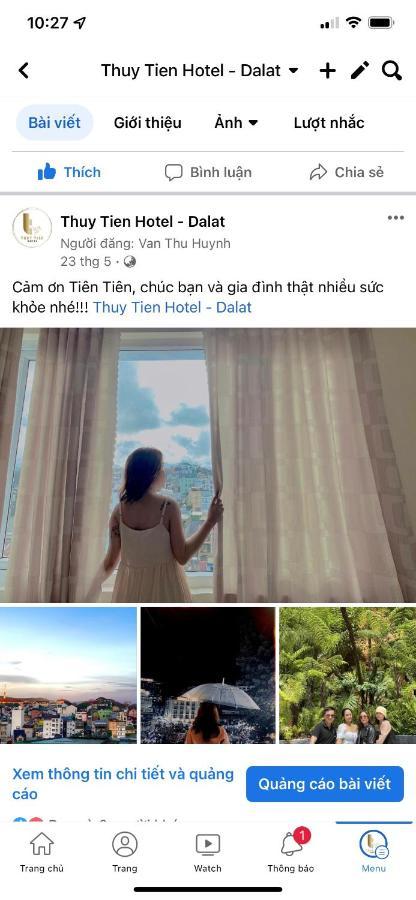 Khach San Thuy Tien Da Lat Exterior foto